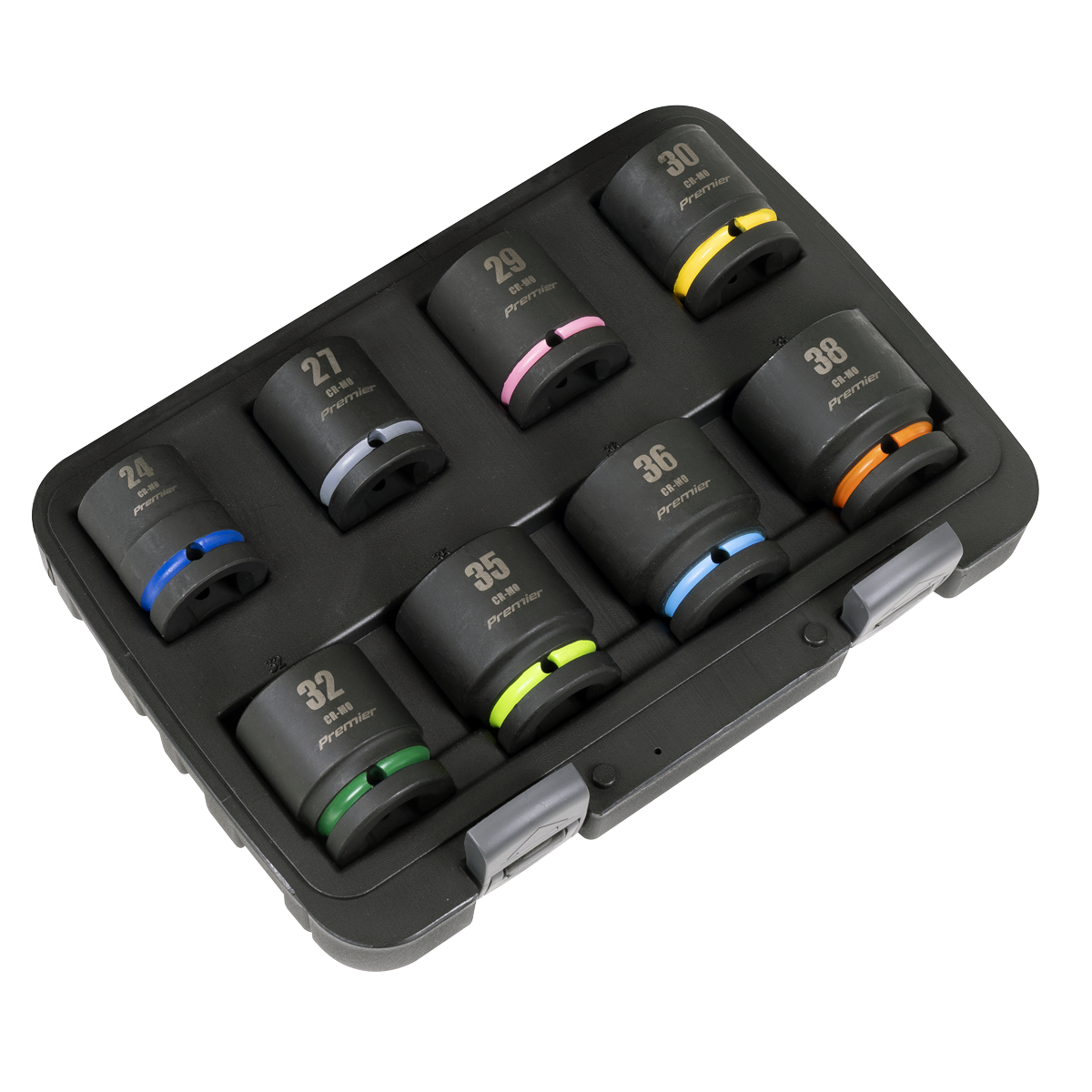 Impact Socket Set 3/4"Sq Drive 8pc AK8890M