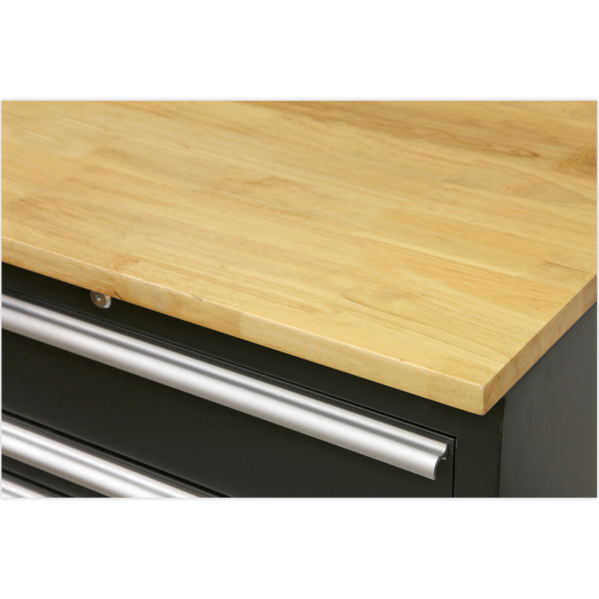 Storage System with Hardwood Worktop 3.26m APMSCOMBO2W