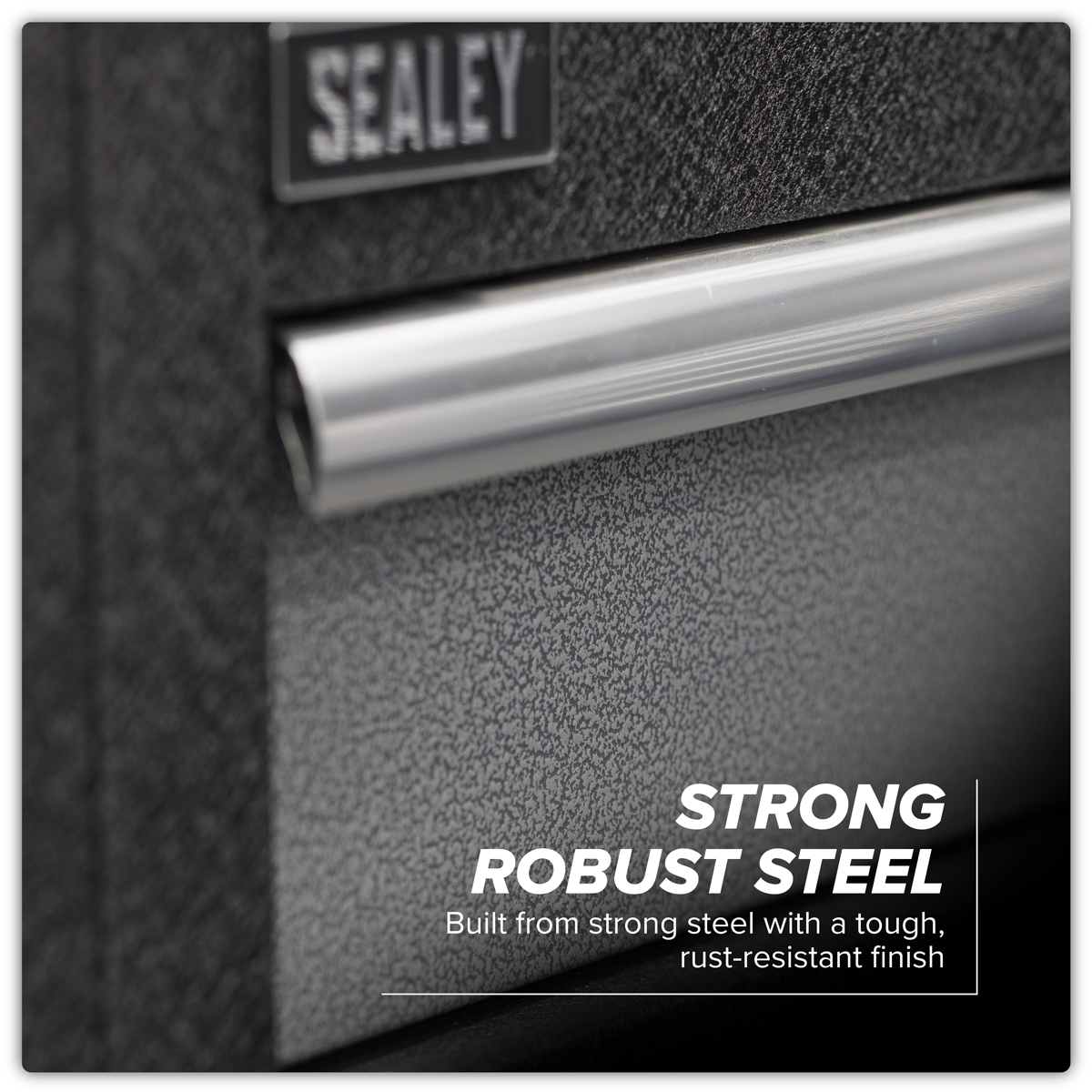 Storage System with Stainless Worktop 3.24m APMSSTACK03SS