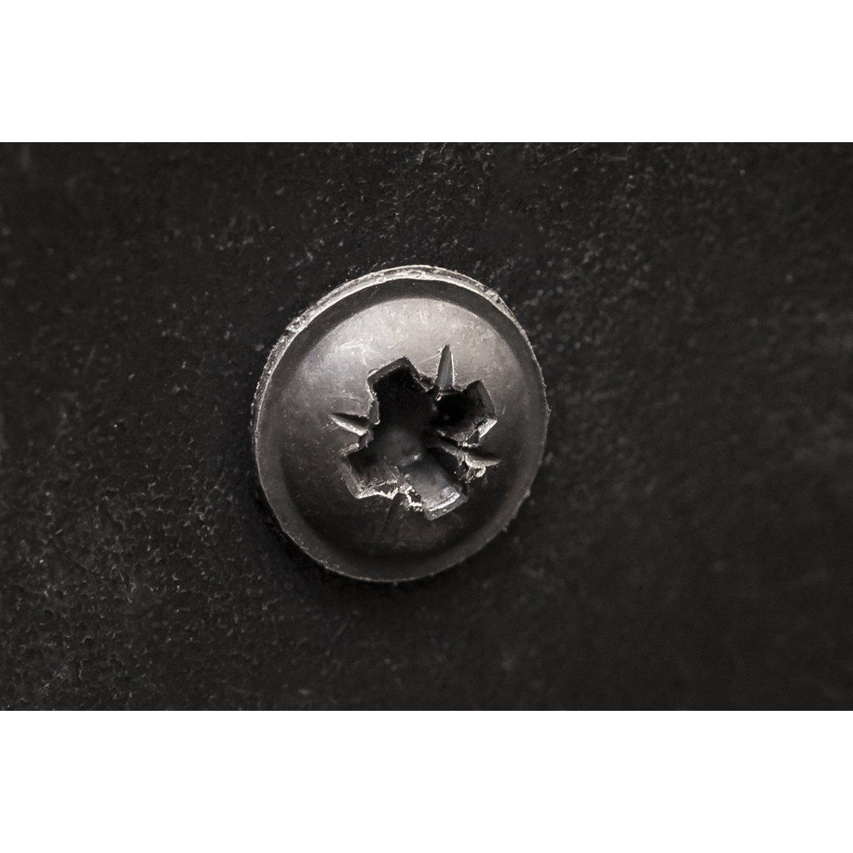 Self-Tapping Pozi Flanged Head Screw 3.5 x 10mm, Black - Pack of 100 BST3510