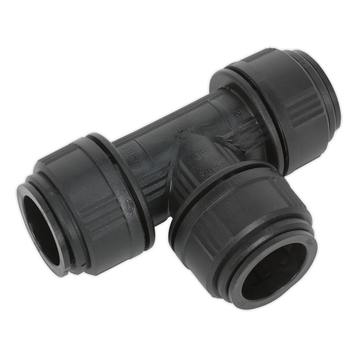 John Guest® Equal Tee 28mm - Pack of 5 CAS28ET