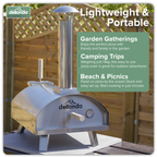 Wood-Fired Pizza Oven 14" - Stainless Steel DG11