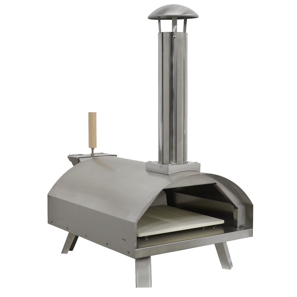 Wood-Fired Pizza Oven 14" - Stainless Steel DG11