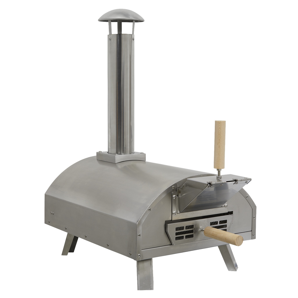 Wood-Fired Pizza Oven 14" - Stainless Steel DG11