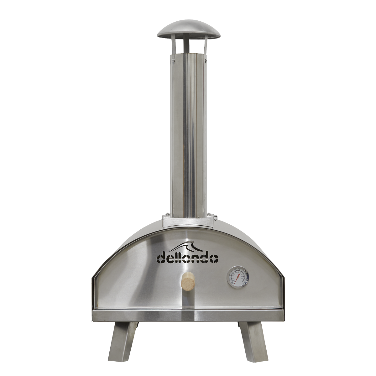 Wood-Fired Pizza Oven 14" - Stainless Steel DG11
