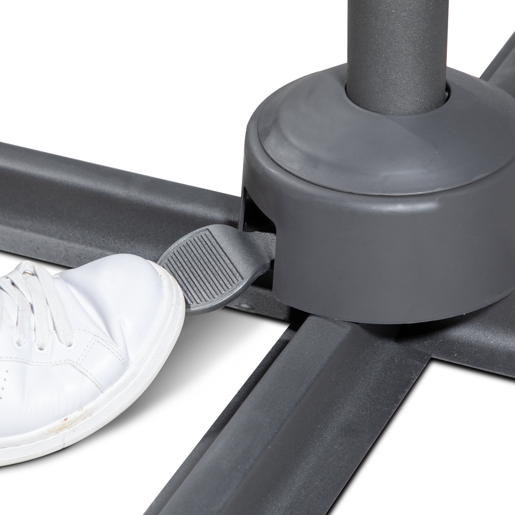 Cantilever Parasol with 360° Rotation, Tilt & Cover 3m - Grey DG267