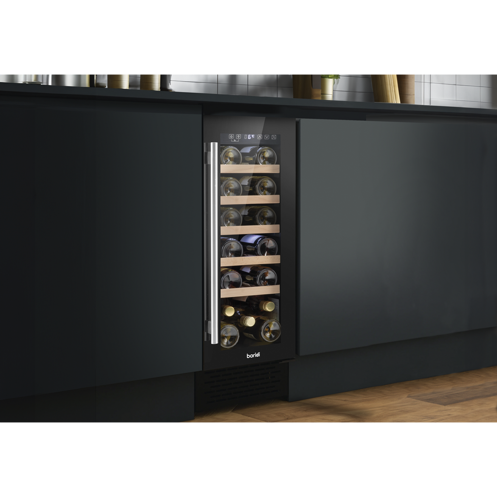 20 Bottle Slim Wine Fridge & Cooler 30cm DH203