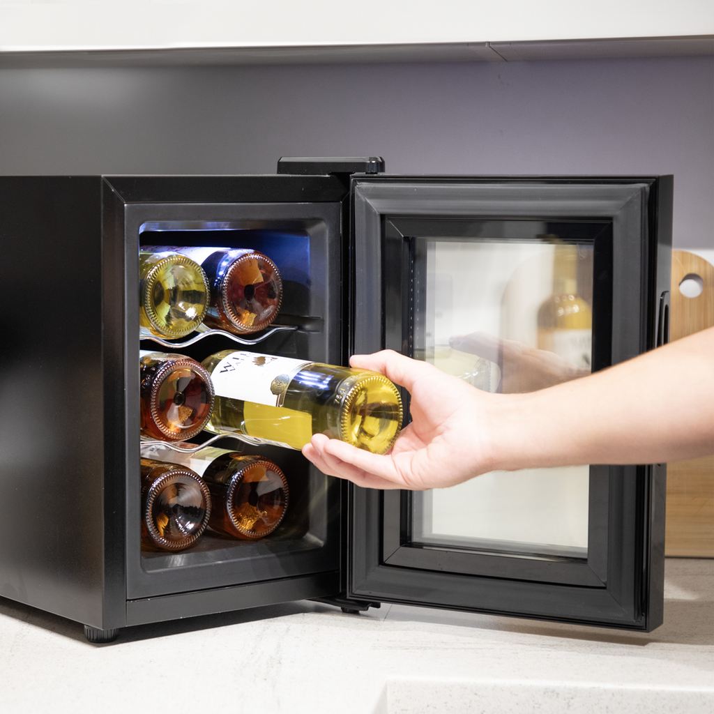 6 Bottle Tabletop Wine Fridge & Cooler DH217