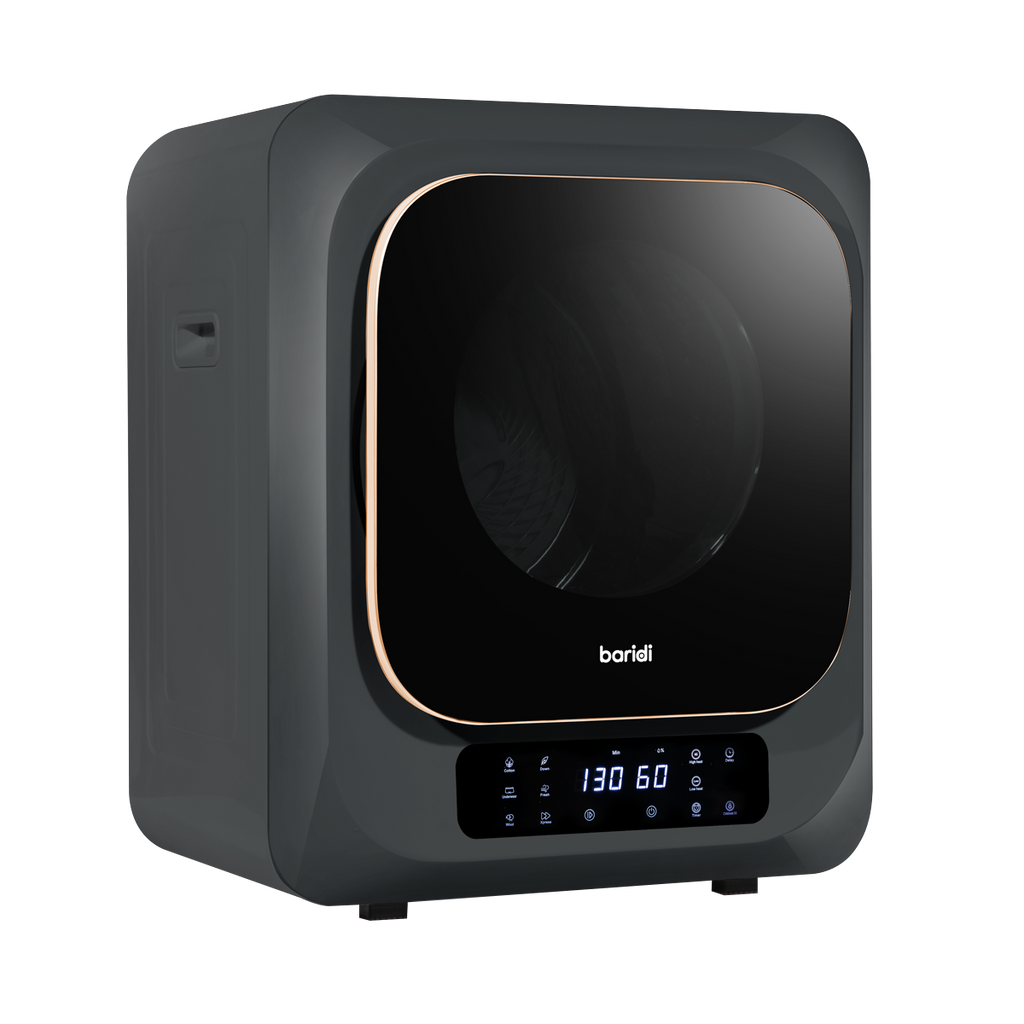 Tabletop Tumble Dryer with Digital Controls 2.5kg Capacity - Black DH229