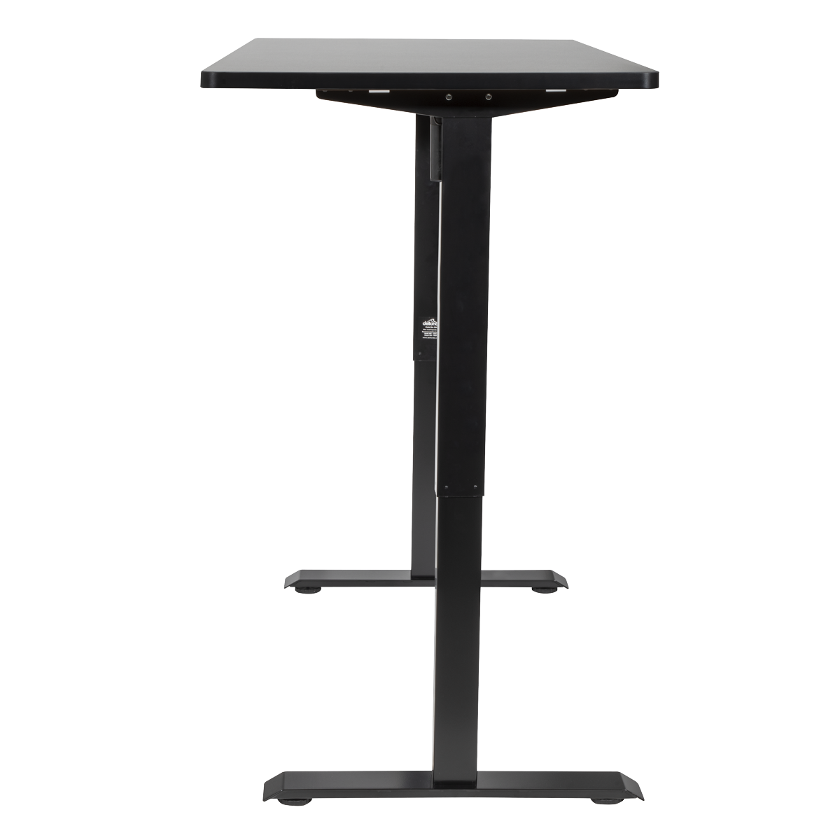 Dellonda Electric Ultra-Quiet Height-Adjustable Standing Desk with Memory Function - Black DH245