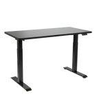 Dellonda Dual Motor Height-Adjustable Electric Standing Desk - Black DH34