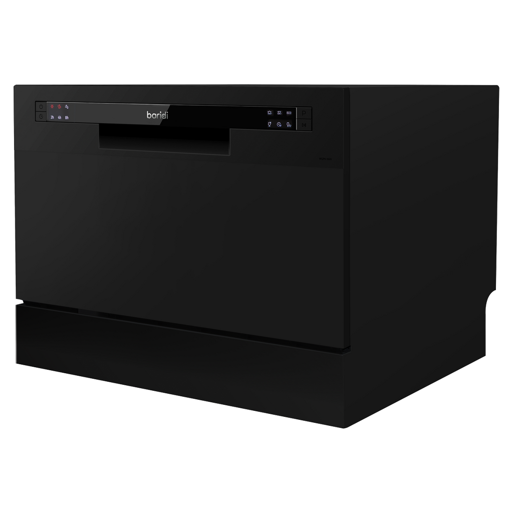 Tabletop Dishwasher 6 Place Settings 6.5L Capacity - Black DH85
