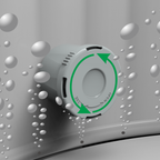 4-6 Person Inflatable Hot Tub/Spa with Smart Pump - Rattan Effect DL91