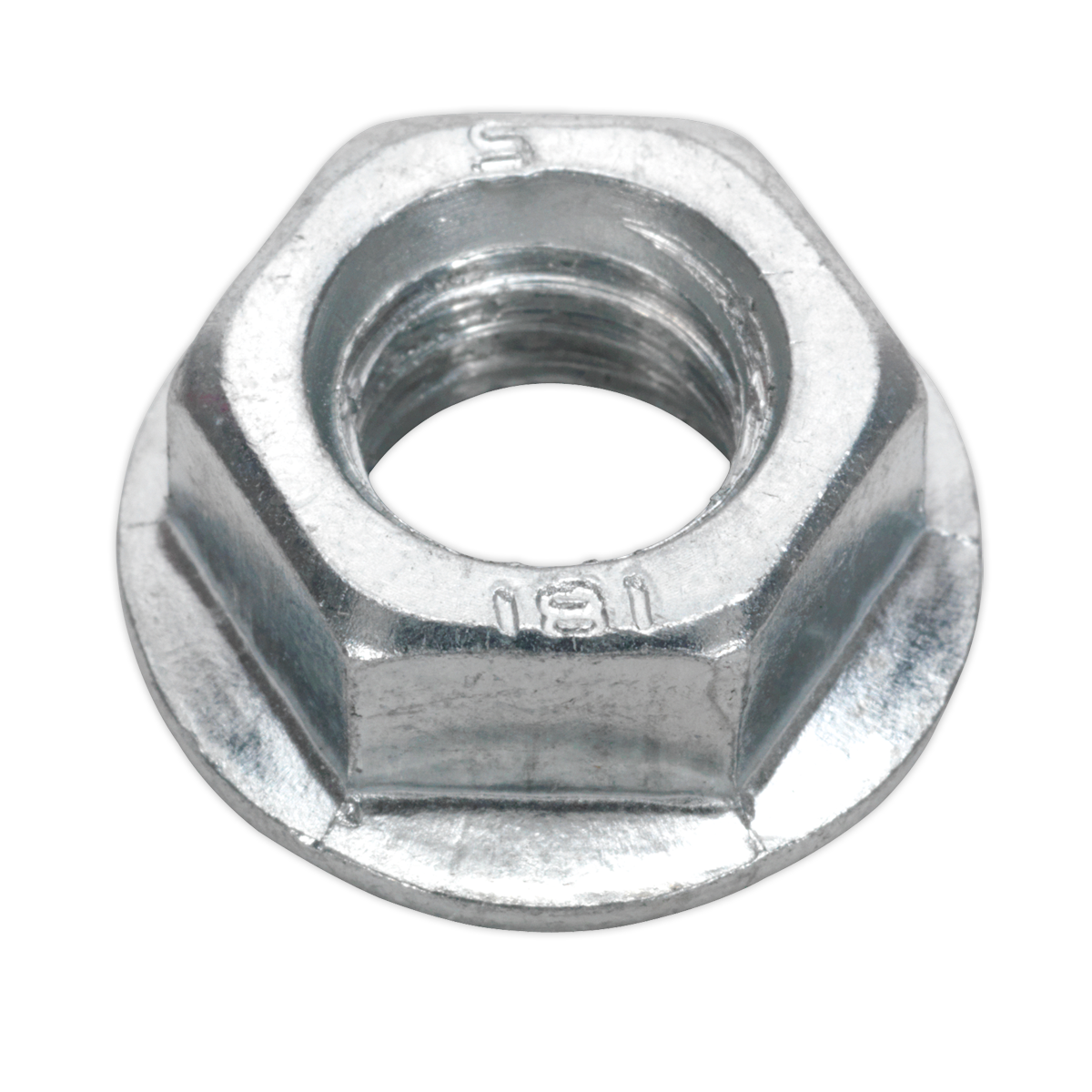 Zinc Plated Serrated Flange Nut M12 - Pack of 50 FN12