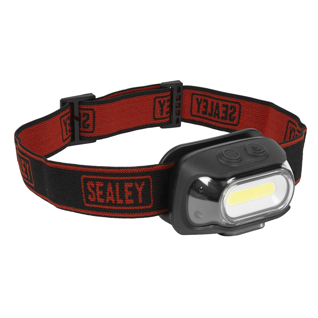 Rechargeable Head Torch with Auto-Sensor 8W COB LED HT08R