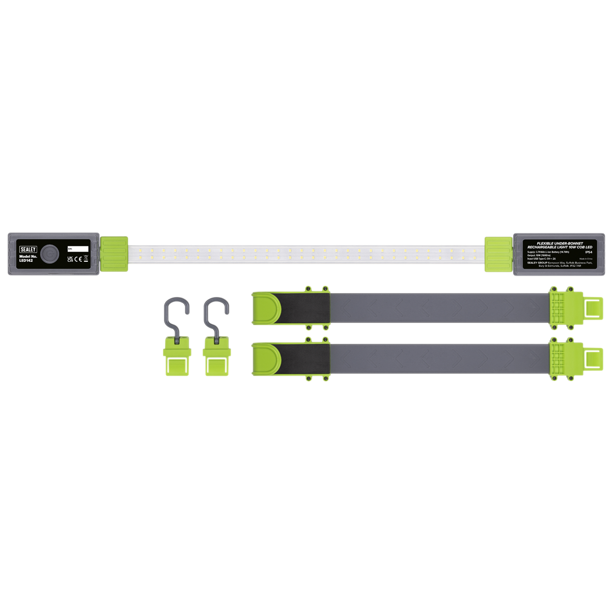 360° Rechargeable Pocket Floodlight with Magnet 14W COB LED - Green LED1400P