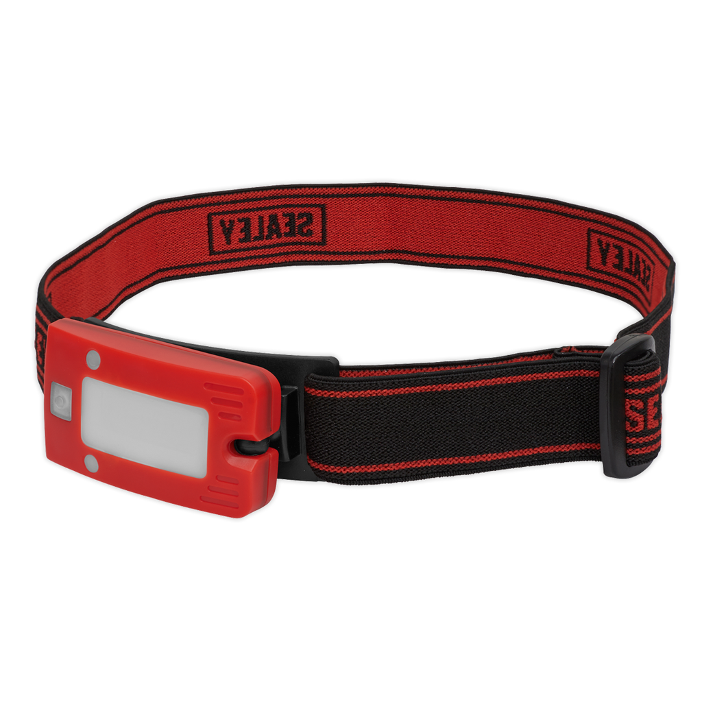 Rechargeable Head Torch with Auto-Sensor 2W COB LED - Red LED360HTR