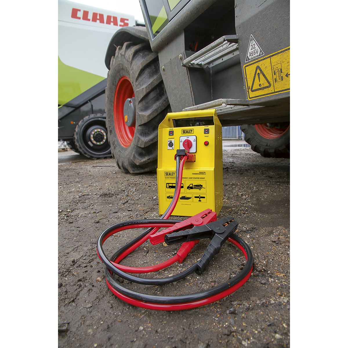 12/24V Emergency Jump Starter 500hp Start POWERSTART500