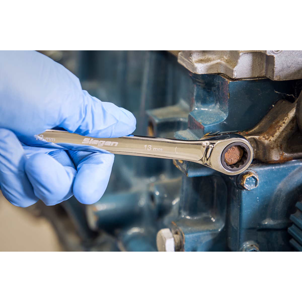 Combination Ratchet Spanner Set 15pc S01247