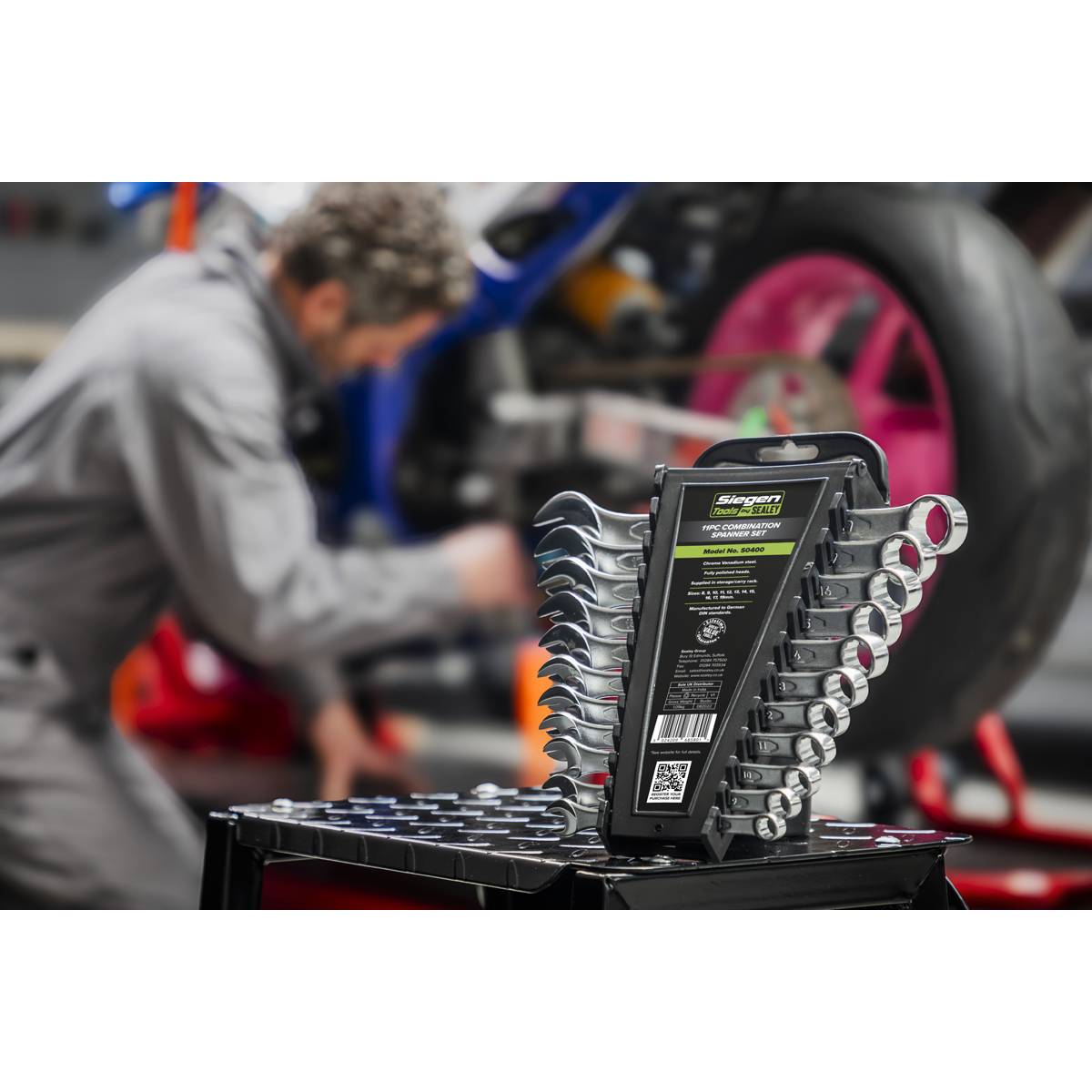 Combination Spanner Set 11pc S0400