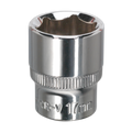 Fully Polished Socket 3/8"Sq Drive 17mm SP3817