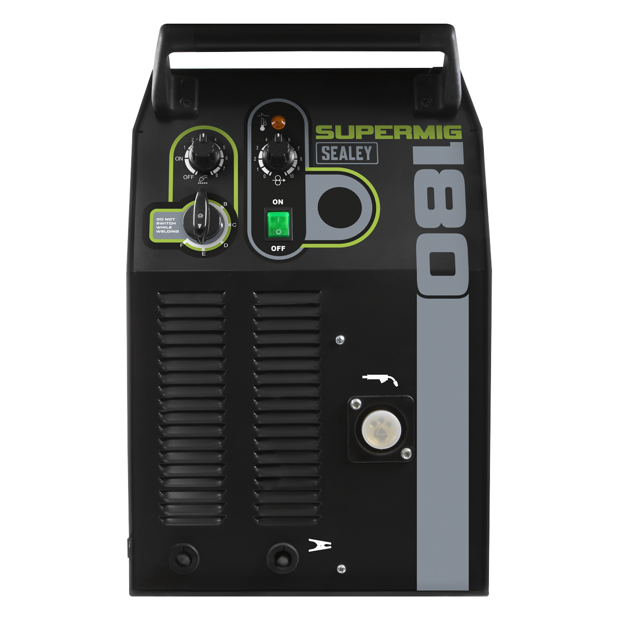 Professional Gas/Gasless MIG Welder with Binzel® Euro Torch 180A 230V SUPERMIG180