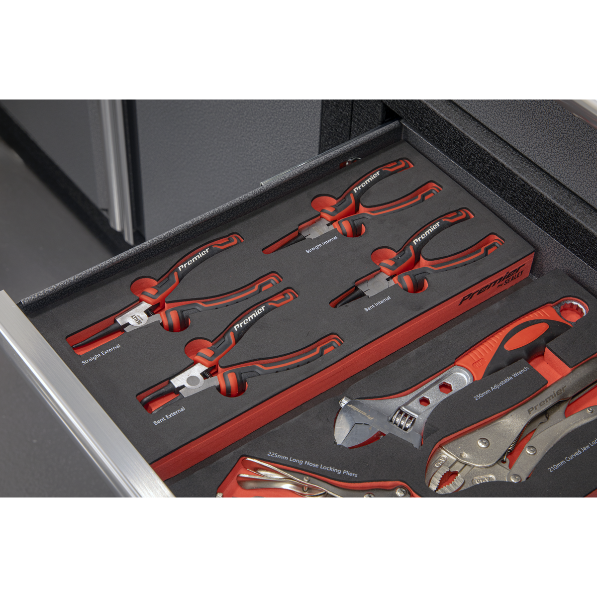 Circlip Pliers Set with Tool Tray 4pc TBT57