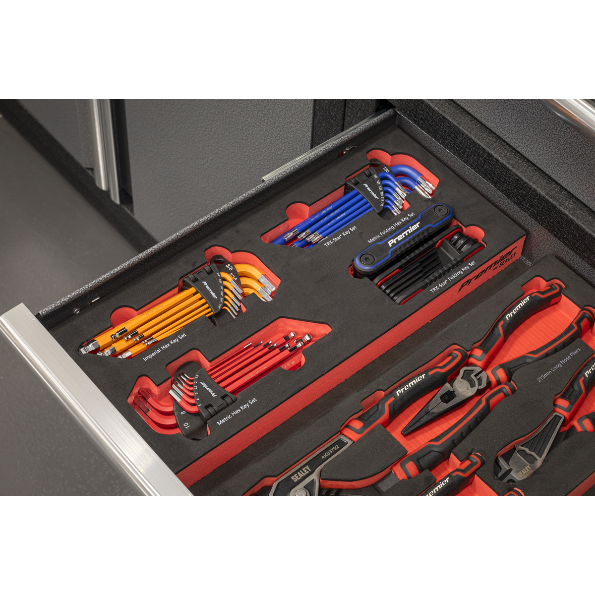 Master Key Set with Tool Tray 43pc TBT62