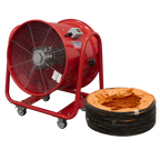 Portable Ventilator 500mm with 5m Ducting VEN500