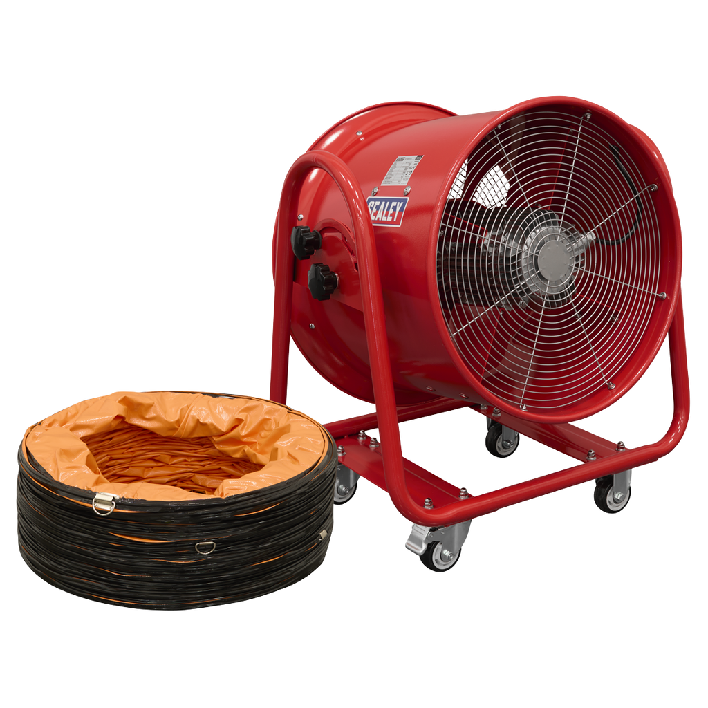 Portable Ventilator 500mm with 5m Ducting VEN500