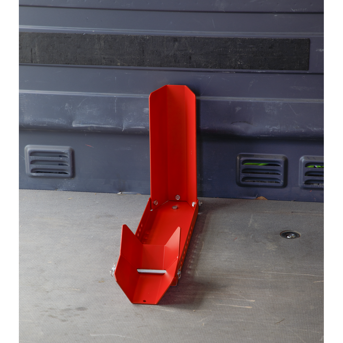 Bolt Down Motorcycle Roll-in Wheel Clamp WCR02