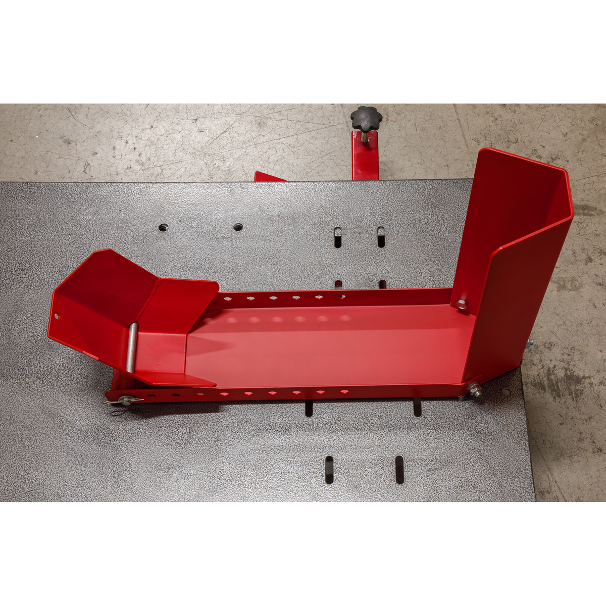 Bolt Down Motorcycle Roll-in Wheel Clamp WCR02