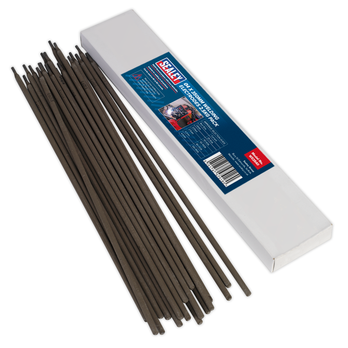 Welding Electrodes 4 x 350mm - 2.5kg Pack WE2540