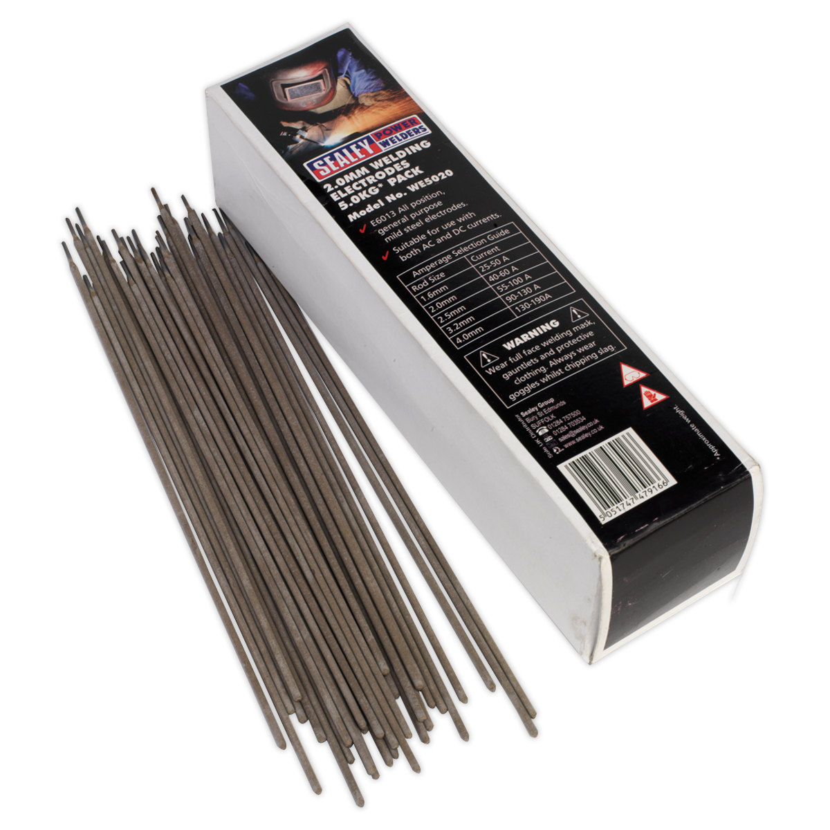 Welding Electrodes 2 x 300mm - 5kg Pack WE5020