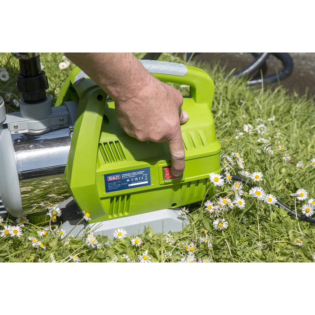 Surface Mounting Water Pump Stainless Steel 55L/min 230V WPS062S