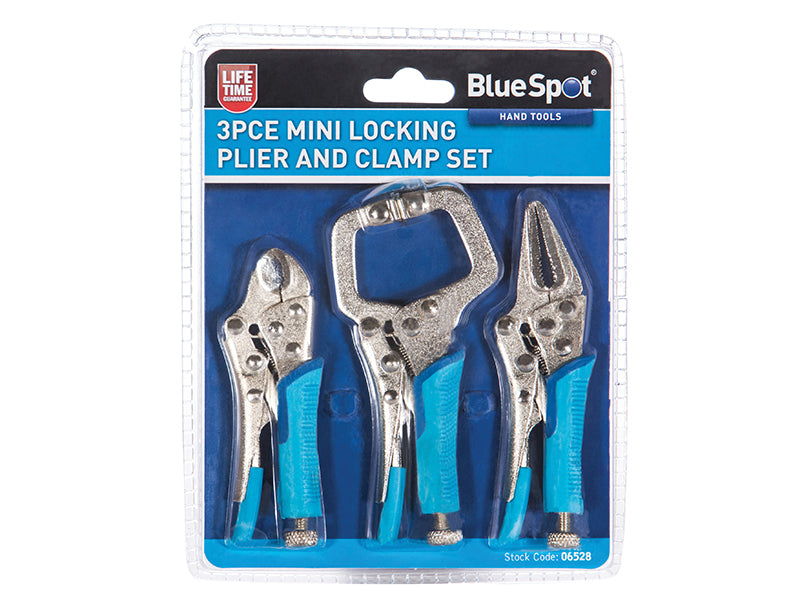 Mini Locking Pliers Set, 3 Piece                                                