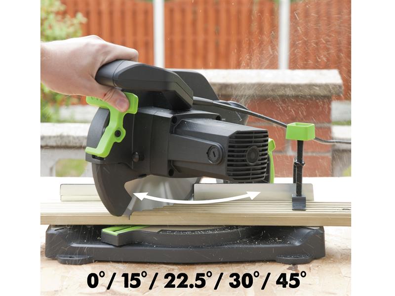 F210CMS TCT Multi-Purpose Compound Mitre Saw 210mm 1200W 240V                   