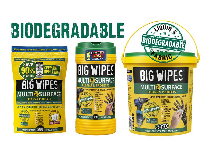 Multi-Surface PRO+ Bio Wipes