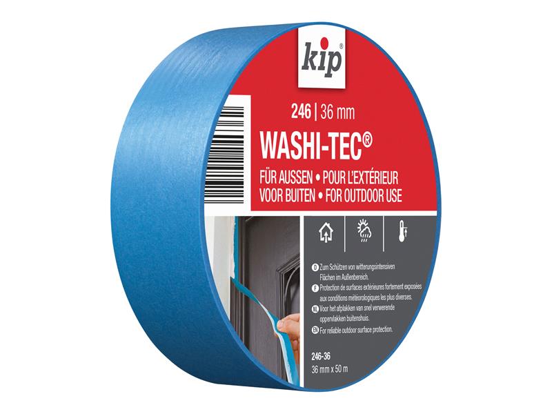 246 Premium Outdoor WASHI-TEC® Masking Tape 36mm x 50m                          