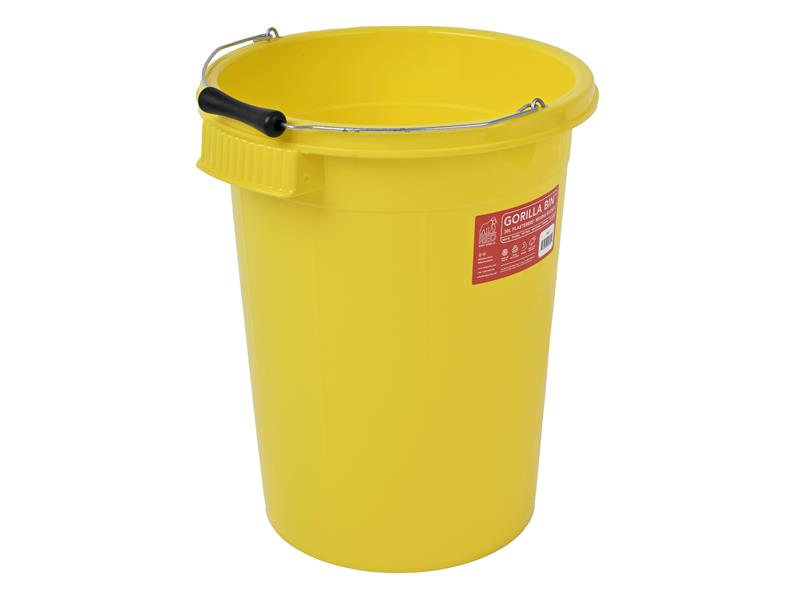 Plasterers Mixing Bucket Yellow 30 litre                                        