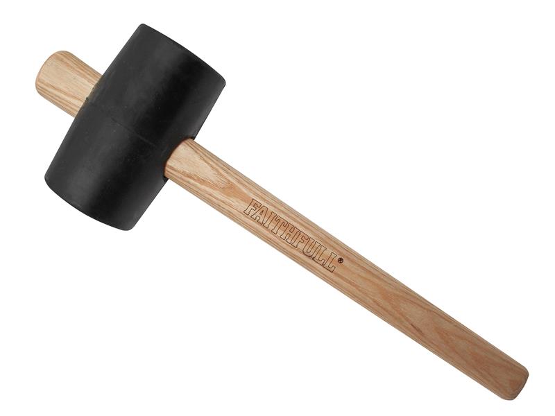 FSC Black Rubber Mallet 40oz                                                    