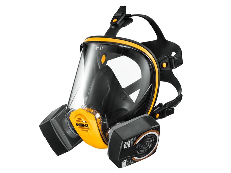 A2P3 Full Face Mask Respirator - Large                                          