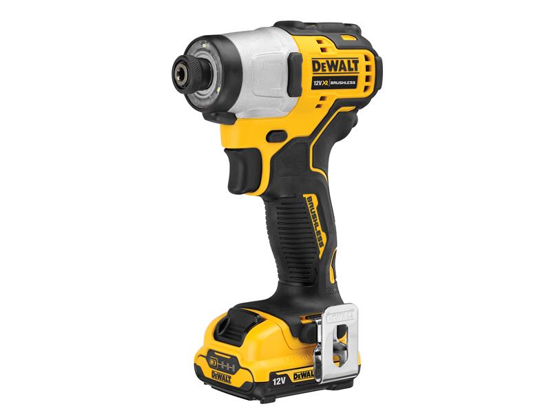 DCF801 D2 XR Brushless Sub-Compact Impact Driver 12V 2 x 2.0Ah Li-ion           
