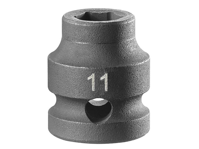 6-Point Stubby Impact Socket 1/2in Drive 11mm                                   