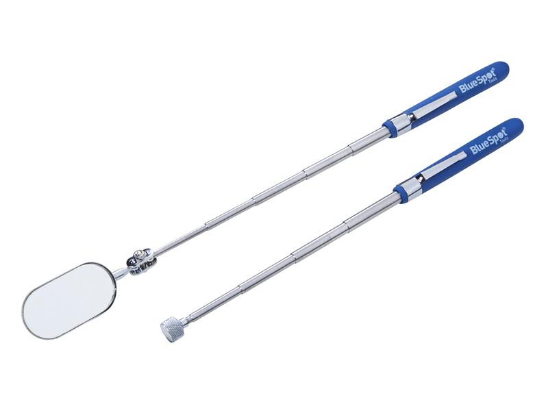 Inspection Mirror and Pickup Tool Set, 2 Piece                                  
