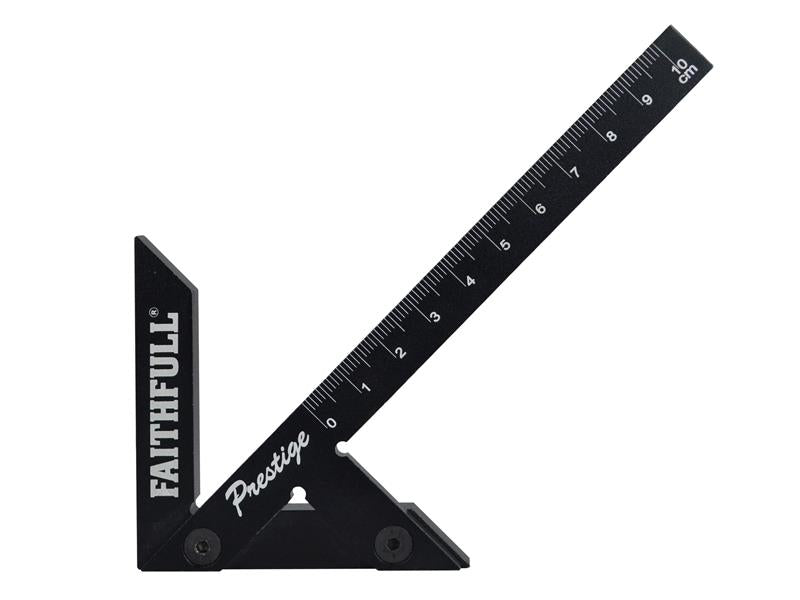 Prestige Centre Finder Gauge Black Aluminium 100mm                              