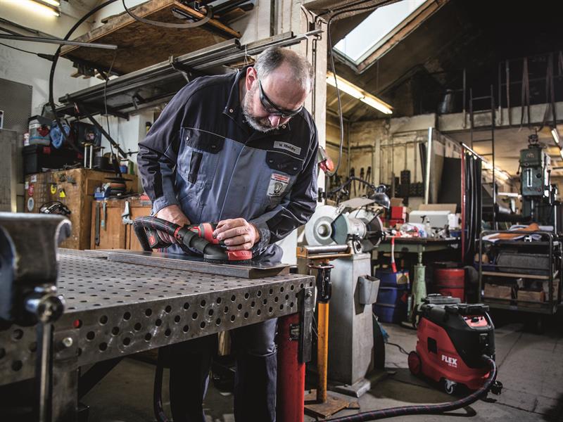 SE 125 18.0-EC/5.0 Set SUPRAFLEX Sander 18V 2 x 5.0Ah Li-ion                    