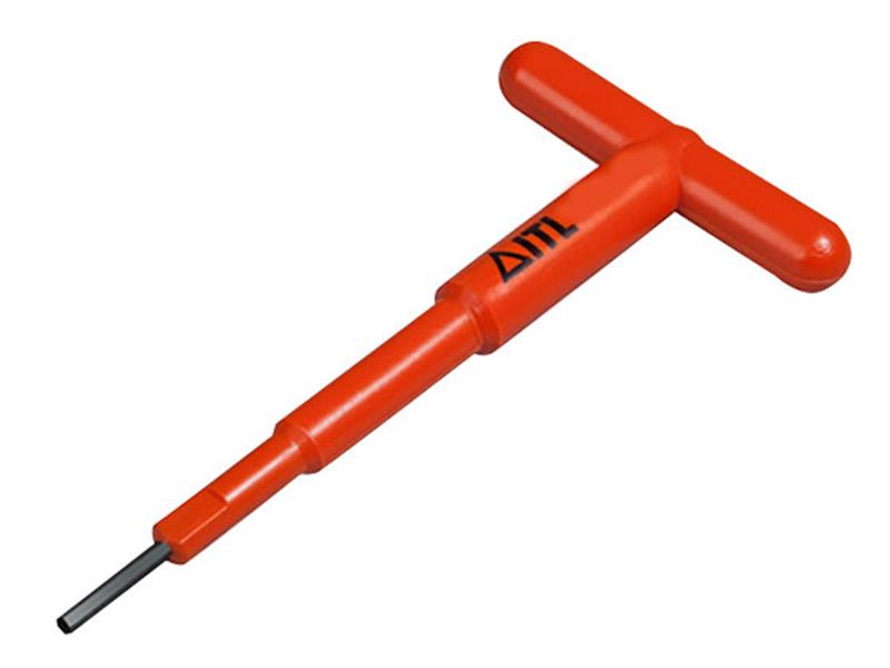 Insulated Light T Handle Hex Key 4mm                                            