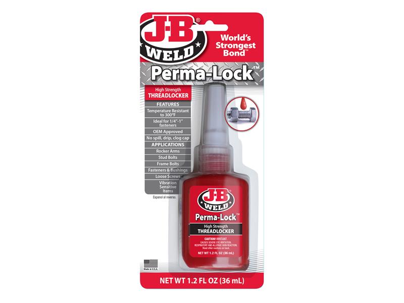 Perma-lock Red High High Strength Threadlocker 36ml                             
