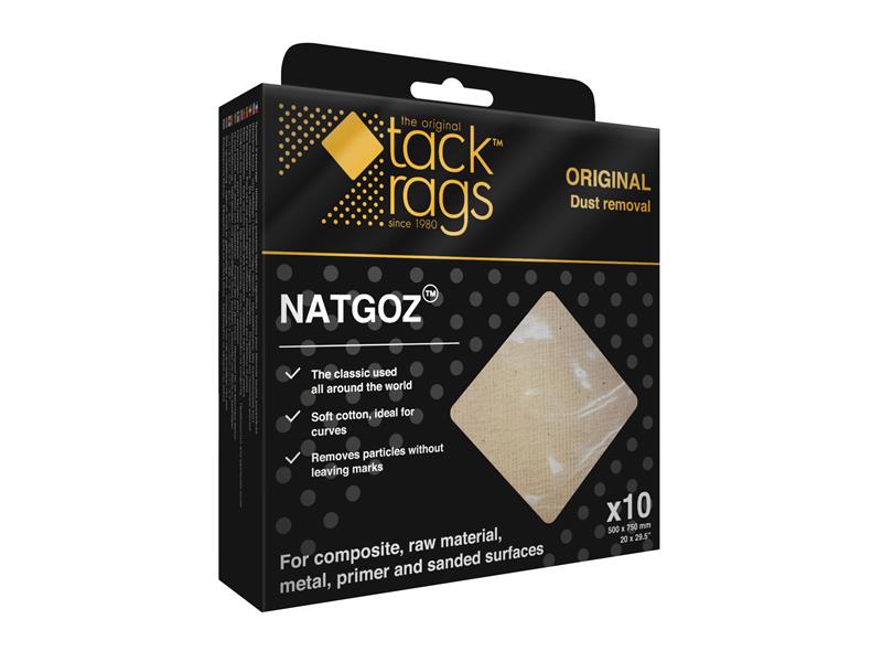 tack rags™ Original NATGOZ™ (Pack 10)                                           